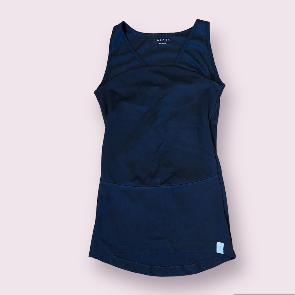 Lalabu Maternity Black Carrying Soothe Tank Size Medium